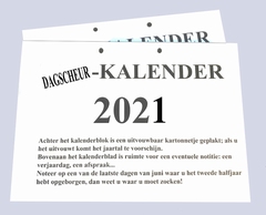 Dagscheur-Kalender 2021